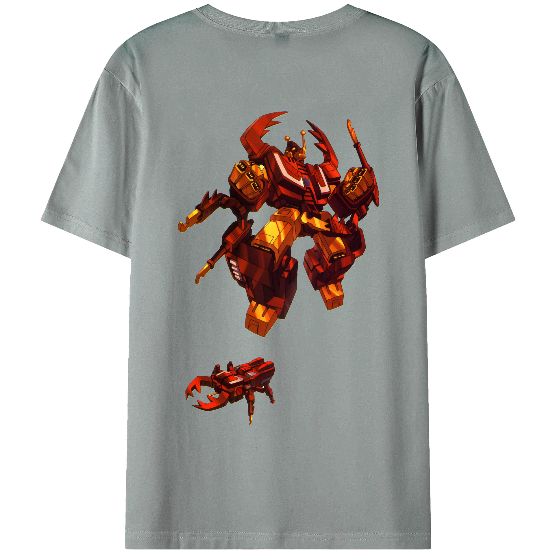 （画像用）  綿100％ メンズ半袖Tシャツ（バックプリント） 通気性